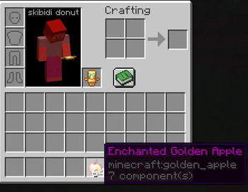 Golden apple to enchanted