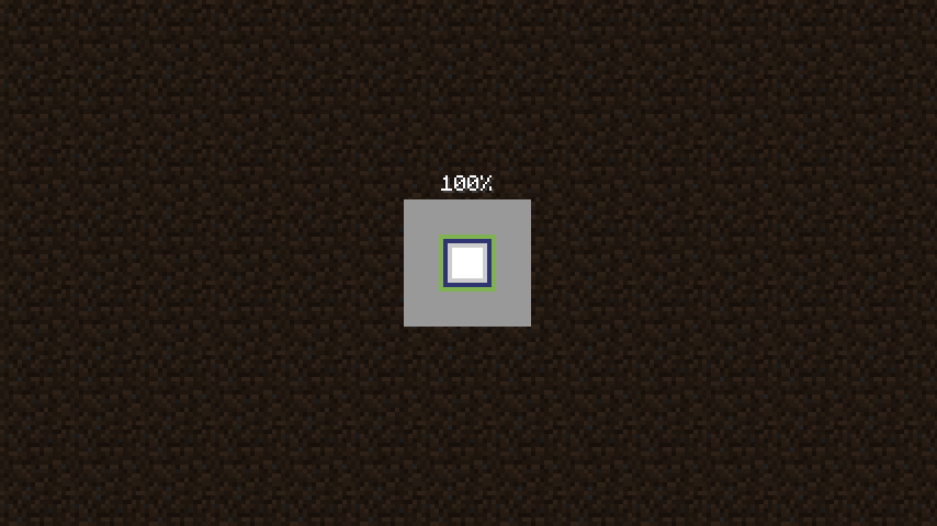 The world generation screen, modified in a way where the world square is identical to its Minecraft 1.20.5 counterpart. The spawnChunkRadius game rule is set to 2.