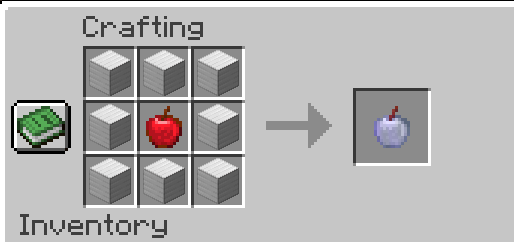 Enchanted Iron Apple Crafting