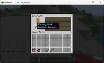 Random Teleport Rod Enchantment