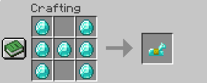 Diamond Horse Armor Craft