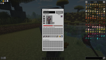 Assistant inventory equipped