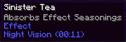 Tooltip Effect Displayed