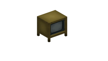 CRT TV Tapered legs Spruce.