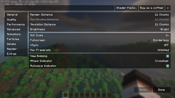 Visual Settings