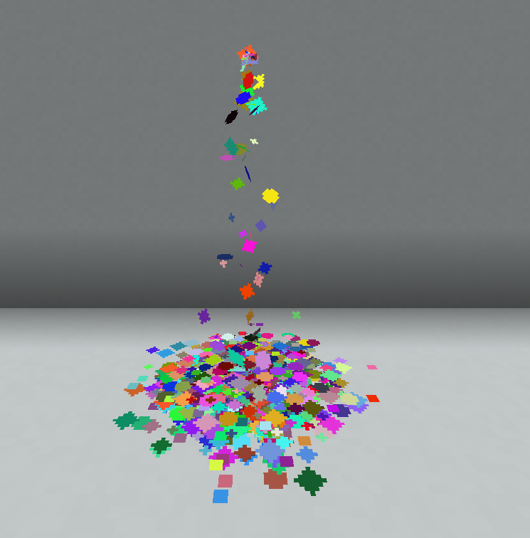 Small Confetti Explosion