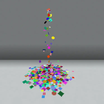 Small Confetti Explosion