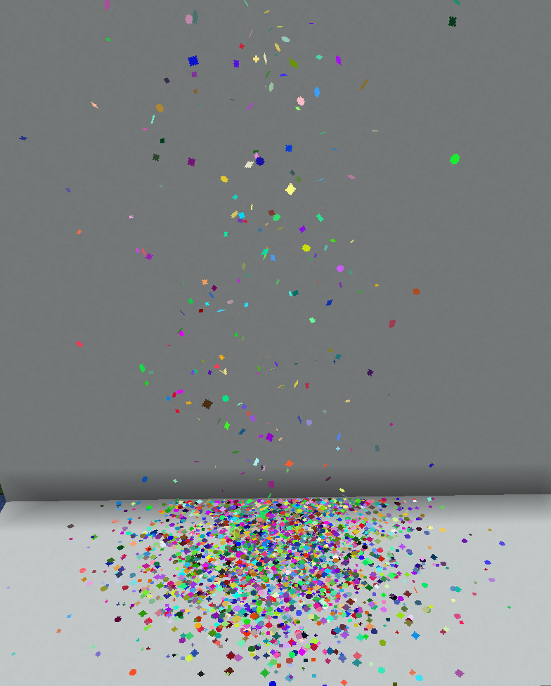 Larger Confetti Explosion
