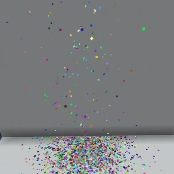 Larger Confetti Explosion