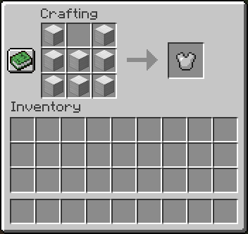 Iron Chestplate Recipe