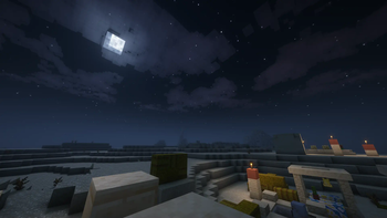 Nighttime Desert: Better Clouds + Shaders