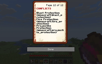 ⚔️ Conflicts Screen