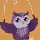 Owl on a jump rope totem