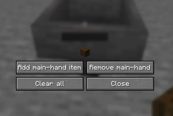 when u press the button (G is the default key)
