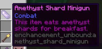 Amethyst Shard Minigun