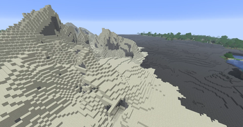 Salt Flat and Volcanic Falls biome