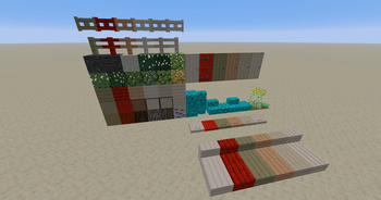 Blocks the mod adds