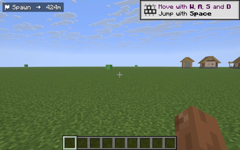 Camera turned 180 - arrow flips to opposite side