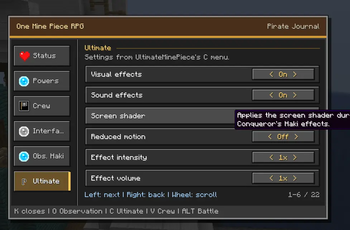 Mine Piece HUD - One Piece Addon Screenshot 3