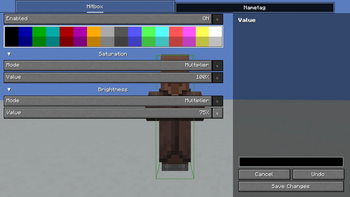 Config Menu