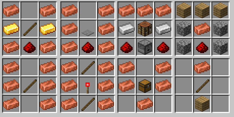 the new recipes