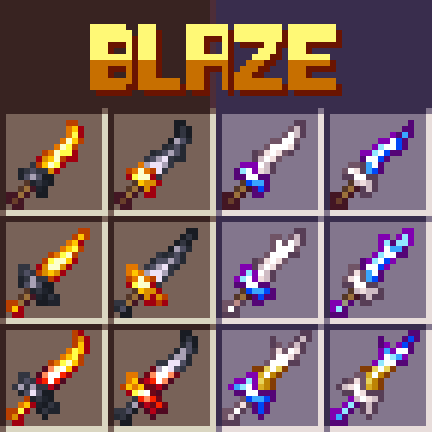 Blaze Slayer Weapons