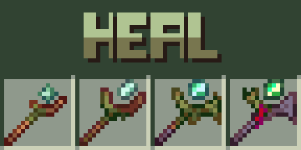 Healing wands