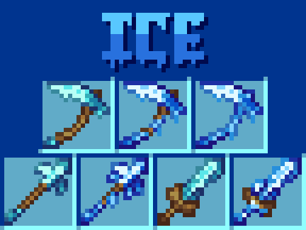 Ice weapons