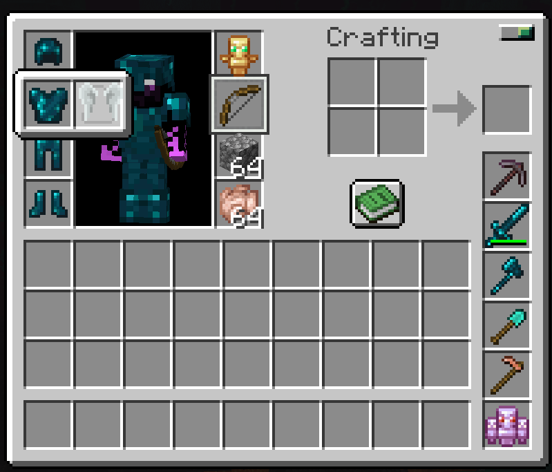 More Inventory spaces