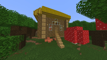 Witch's hut on chicken legs!