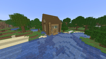 Wooden cabin