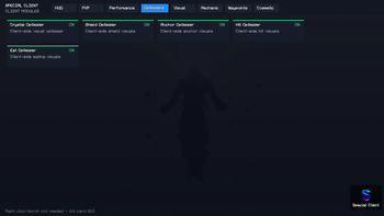 optimizerz menu