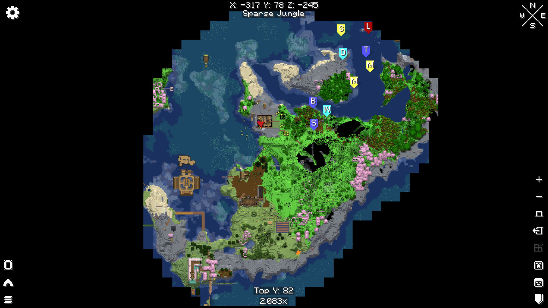 Xaero's Mini + Map