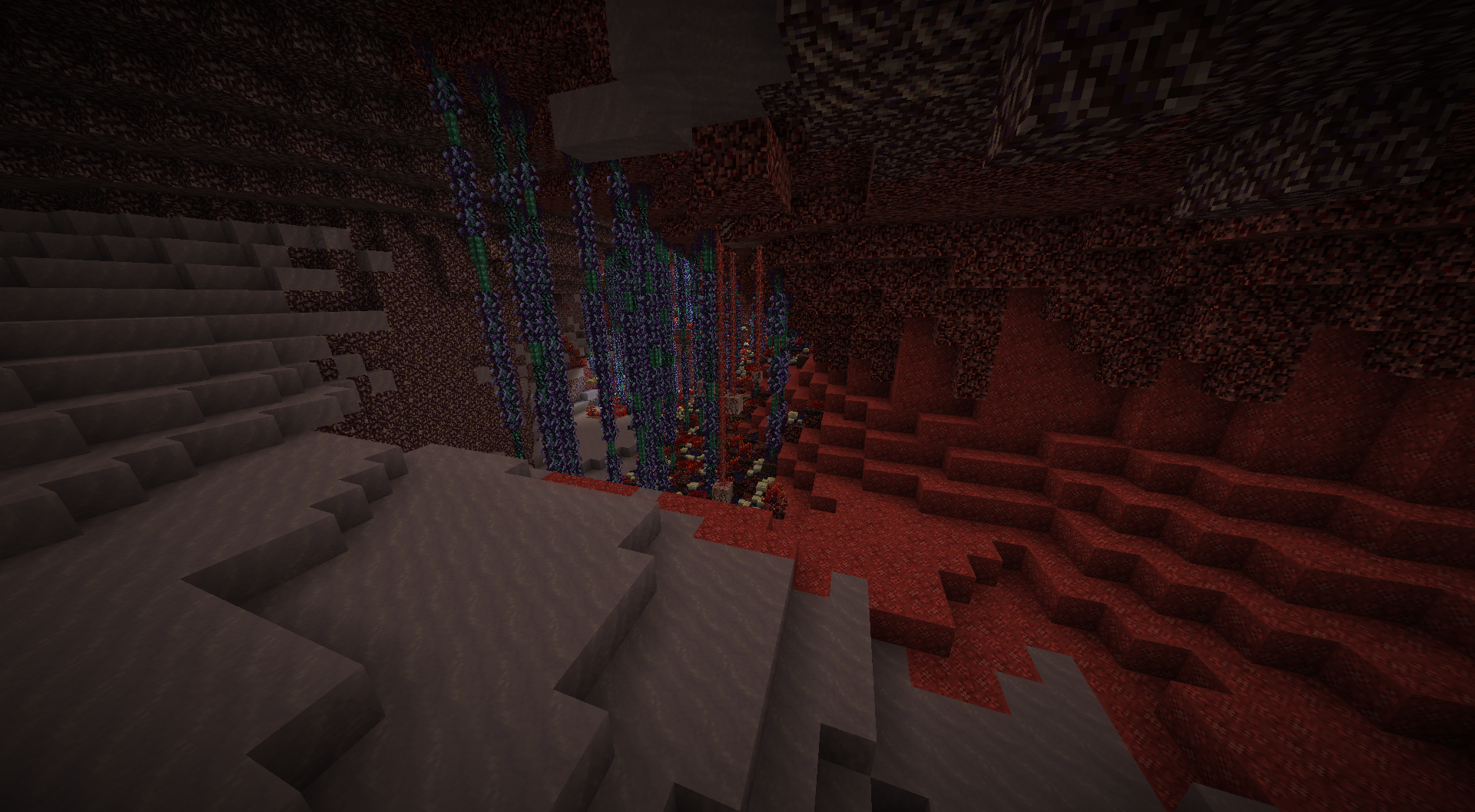 Nether Biomes Working Together