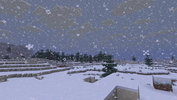 Vanilla snow image