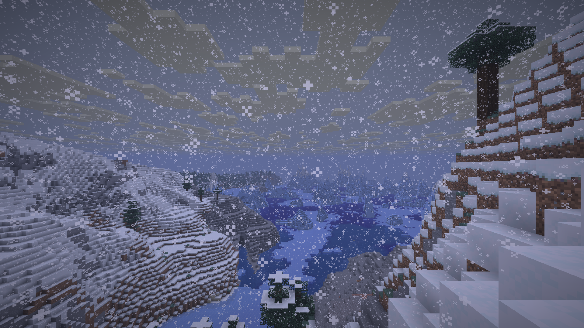 Vanilla snow image