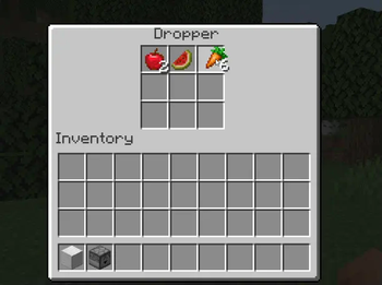 Dropper Golem's Inventory