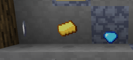Ores on the floor