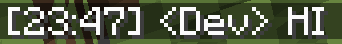 Chat Timestamps