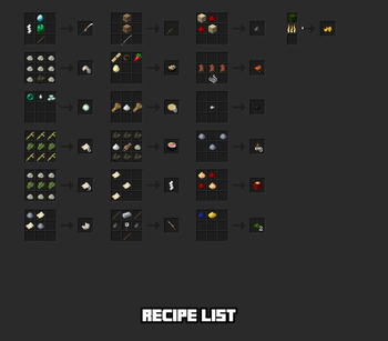 Recipe List (cont.)