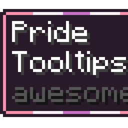 Sapphic Pride Flag Tooltip (Frame-only Alt-BG 5-Color)