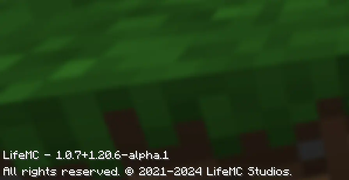 Copyright of LifeMC modpack retrieved via Resource Pack