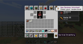 Items and effects from all the events