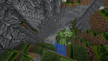 A cavern entrace