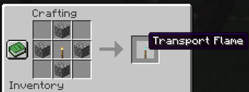 How to craft a Transport Flame