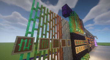 Bars in flat world Solas Shader