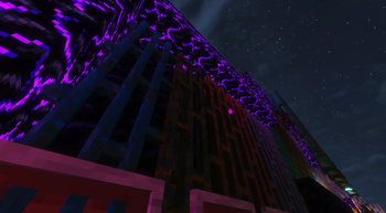 Bars in flat world Solas shaders night