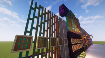 Bars in flat world Complimentary Shader