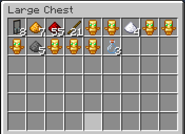 Without the mod: