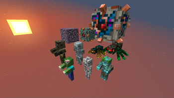 Damaged Overworld Mobs